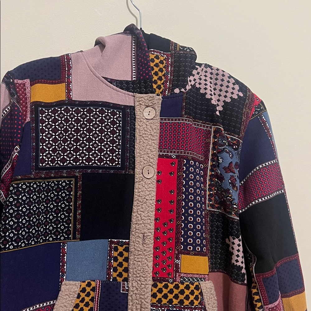 Izuria Colorful Patchwork Jacket - image 2